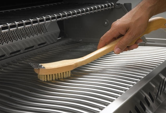 Napoleon Grill Brush Brass Brist 18