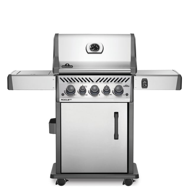 Napoleon, S/S Special Edition Gas BBQ / เตาบาร์บีคิวแก๊สนโปเลียนรุ่นร๊อกRSE425สเตนเตาข้าง-หลังอินฟราเรด (RSE425RSIBPSS)