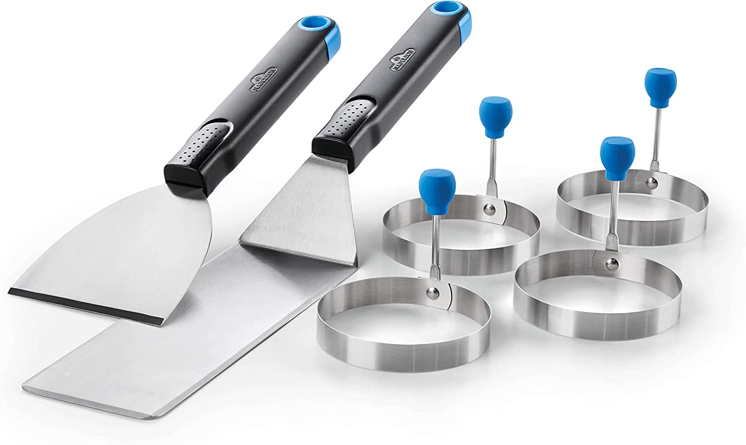 70055, NAPOLEON BREAKFAST TOOLSETith 4 Egg Ringsชุดอุปกรณ์ทำอาหารเช้าสเตนเลส นโปเลียน